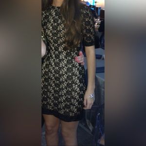 Alice + Olivia - Lace backless dress - size 2